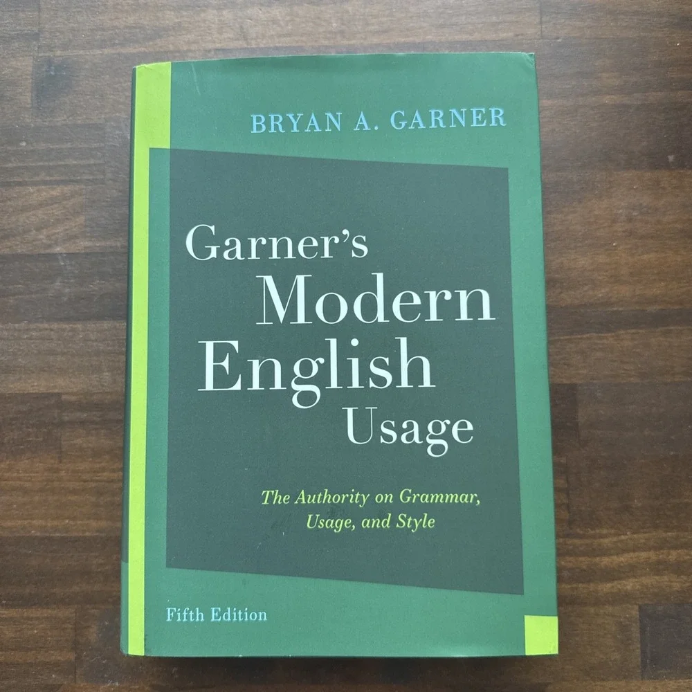 Garner's Modern English Usage by Bryan A. Garner (2022, Hardcover)